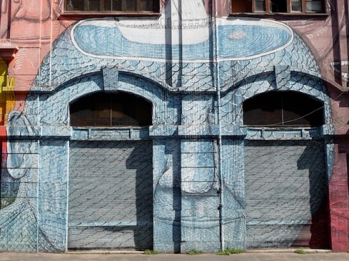 Rome graf-Blu mural @ Porto Fluviale